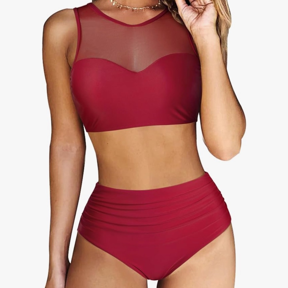 NWT Red Bikini XL